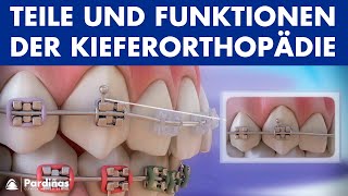 Kieferorthopädie – Teile und Funktionen der Zahnspange © [upl. by Annig960]