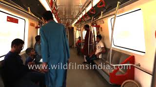 Metro trains come to Ahmedabad Gujarat [upl. by Atelra]