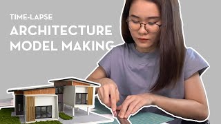 TIME LAPSE  Bungalow Design  Model Making  REG 360 IBS [upl. by Bayard]