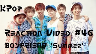 KPop Reaction Video 46  BOYFRIEND Summer DEU [upl. by Jany]