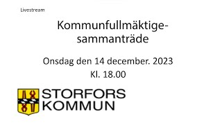 Storfors Kommunfullmäktige [upl. by Pierrepont]