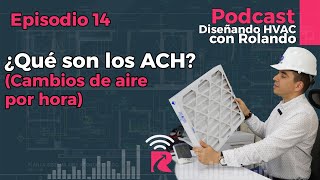 Episodio 14 Que son los Cambios de aire por hora ACH para cuartos limpios [upl. by Aplihs]