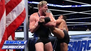 Jack Swagger vs Rusev  Submission Match SmackDown August 29 2014 [upl. by Eolcin]