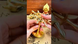 Brass rudder is fun and stress relieving craftsgoodluck relax pressed toys Brass craftsfine [upl. by Okiman837]