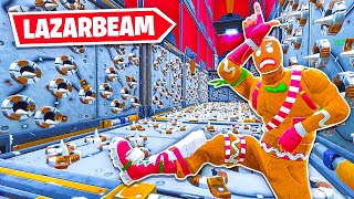 Playing The LAZARBEAM DEATHRUN in Fortnite [upl. by Uy]