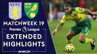 Aston Villa v Norwich City  PREMIER LEAGUE HIGHLIGHTS  122619  NBC Sports [upl. by Pena]