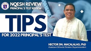 NQESH  TIPS for 2022 Principals Test [upl. by Asillim]