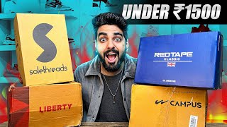 My Top 5 Shoes Under rs1500 🔥 Best shoes under 2000 Redtape  sparx  campus  Lakshay thakur [upl. by Atnamas484]