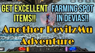 DevilzMu Gameplay Getting Excellent Items Farming Spot in Devias [upl. by Dorin]