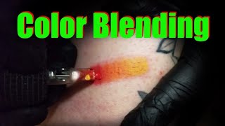 ✅How to BLEND COLORS WITH A MAG NEEDLE 💥 FOR BEGINNERS 💥 [upl. by Ocirnor]