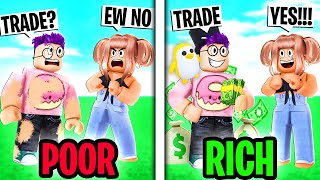 Can We Beat The POOR VS RICH Challenge In Roblox ADOPT ME INSANE REACTIONS [upl. by Aenehs]