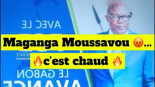 MAGANGA MOUSSAVOU 😡 PRÉSIDENTIELLE 2025 NON⛔️ NON ⛔️ okoulou très en colère 😡🤬🔥 [upl. by Flita]