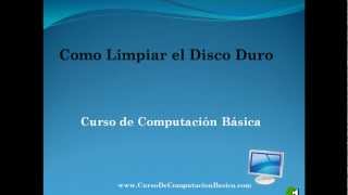 Como Limpiar el Disco Duro [upl. by Marella710]