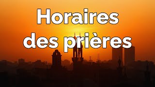 Application horaire prière fiable application awkat salat [upl. by Akyre]