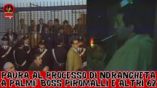 Paura al Processo di Ndrangheta a Palmi con 62 imputati capitanati dal boss Piromalli [upl. by Justine]