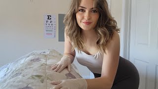 ASMR POV Bedside Nurse Full Body Head to Toe  Abdomen Exam amp Assessment  Soft Spoken Roleplay [upl. by Reteid]