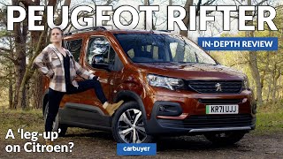 New Peugeot Rifter indepth review a legup on Citroen [upl. by Euqilegna]