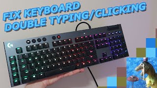 FIX Mechanical Keyboard Double Typing  THE E Man Show [upl. by Fonzie862]