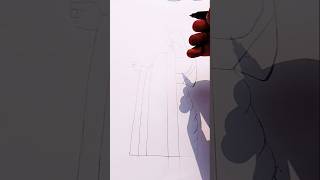 How to draw girl backside saree ❤️youtubeshorts drawing shortvideo [upl. by Eeltrebor]