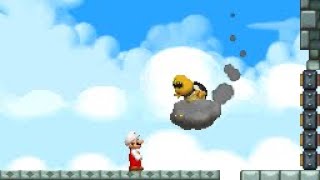 New Super Mario Bros DS World 7 Part 2 and Cannon Levels 100 Reboot [upl. by Wunder531]