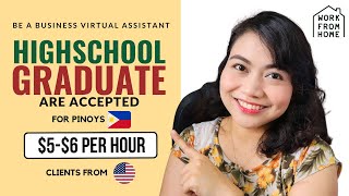 Hourly Rate P35170  Highschool Graduates are Accepted Be a BVA at Pineapple VA Hub 2024 [upl. by Amikay]