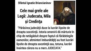 Cele mai grele ale Legii Judecata Mila și Credința [upl. by Ellebasi]