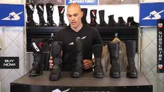 Sidi Adventure Touring Boots Overview from MotorcycleSuperstorecom [upl. by Eileen699]