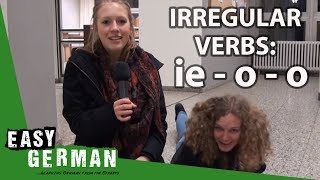 Easy German Verbs  Irregular Verbs ieoo [upl. by Christopher]