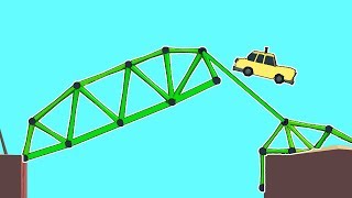 Making A Bridge That Doesnt Actually Connect in Poly Bridge [upl. by Harilda]