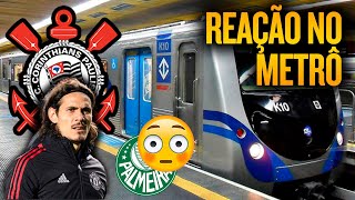 Olha a REAÇÃO de um PALMEIRENSE ao saber de CORINTHIANS e CAVANI [upl. by Eintruoc]