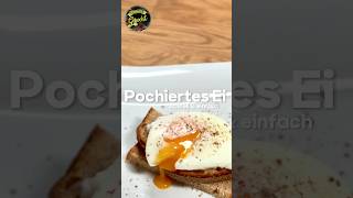 Pochierte Eier  schnell und einfach 🥚🤤 eierrezepte frühstück rezept [upl. by Wassyngton]