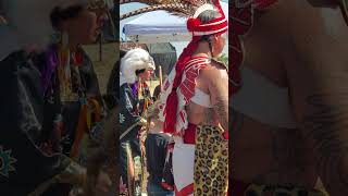 Gabrielino Shoshone Nation traditional dance and drumming AztecDance AztecDrumming [upl. by Eilloh]