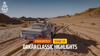 Dakar Classic Highlights  Stage 10  Dakar2024 [upl. by Nylyoj]