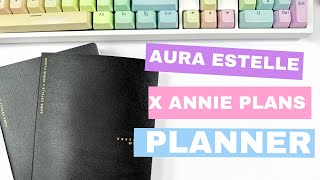 Aura Estelle x Annie Plans Planner Walkthrough [upl. by Yelroc]