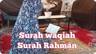 Surah waqiah Surah Rahman  Moonakhan  Familyvlog  vlog [upl. by Nikolai17]