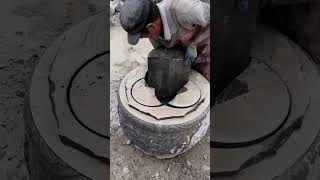 Granite barrel core pulling process [upl. by Adlaremse]