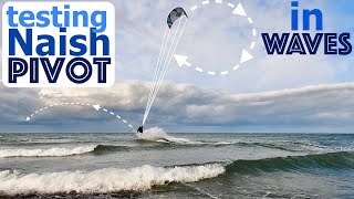 Naish Pivot 2023 review on a wave board for Kitesurfing [upl. by Keligot]