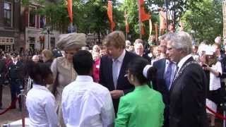 GPTV Provinciebezoek van Willem Alexander en Maxima [upl. by Greenstein]