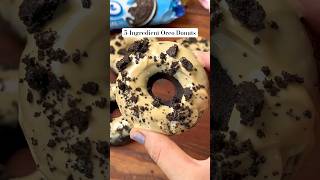 Oreo Donuts🤤 easyrecipe chocolate shorts [upl. by Enayr]