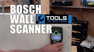 Bosch GMS120 Digital MultiScanner [upl. by Cheshire689]