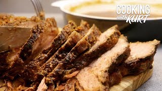 Slow Cooker or OvenBraised Spiced Tangy Brisket  Cooking with Kurt [upl. by Atirma]