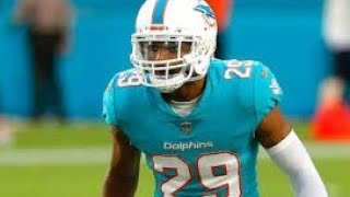 NFL Spotlight Minkah Fitzpatrick Miami Dolphins highlights [upl. by Ahseuqram26]