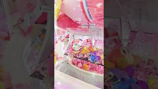 OMG GIANT KIRBY Gem Pusher 🇯🇵 clawmachine sweetland kirby japan tokyo osaka ufoキャッチャー [upl. by Chemush823]