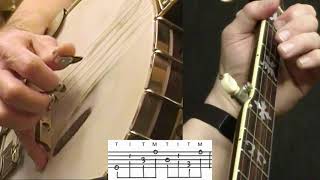 Bluegrass Banjo Lesson quotClinch Mountain Backstepquot [upl. by Janessa]