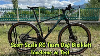 Scott Scale RC Team Dağ Bisikleti İnceleme ve Test Pahalı mı Alınır mı [upl. by Nannie]