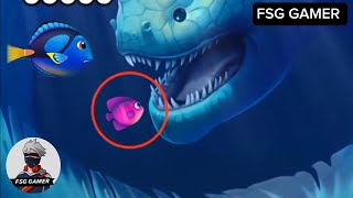 Fishdomdom Ads new trailer 57 update Gameplay hungry fish video [upl. by Erdnaid]