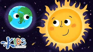 Cómo afecta el Sol a la Tierra  Videos de ciencia para niños  Kids Academy [upl. by Nylirret]