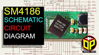 SM4186 IC Schematic Circuit Diagram [upl. by Atinihc870]