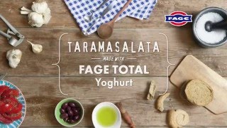 Recipe for Taramasalata Spread made with FAGE Total Yoghurt [upl. by Cooley948]