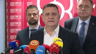 dr Vlado Đajić ponosan sam na rezultar SNSD u Banja Luci [upl. by Phelan]